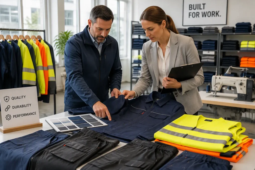 How Workwear Distributors Choose a Workwear OEM Factory in China