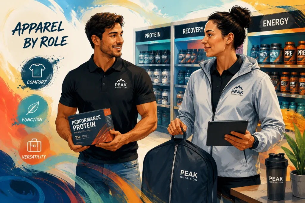 Spec Fitness Retail Staff Apparel by Role