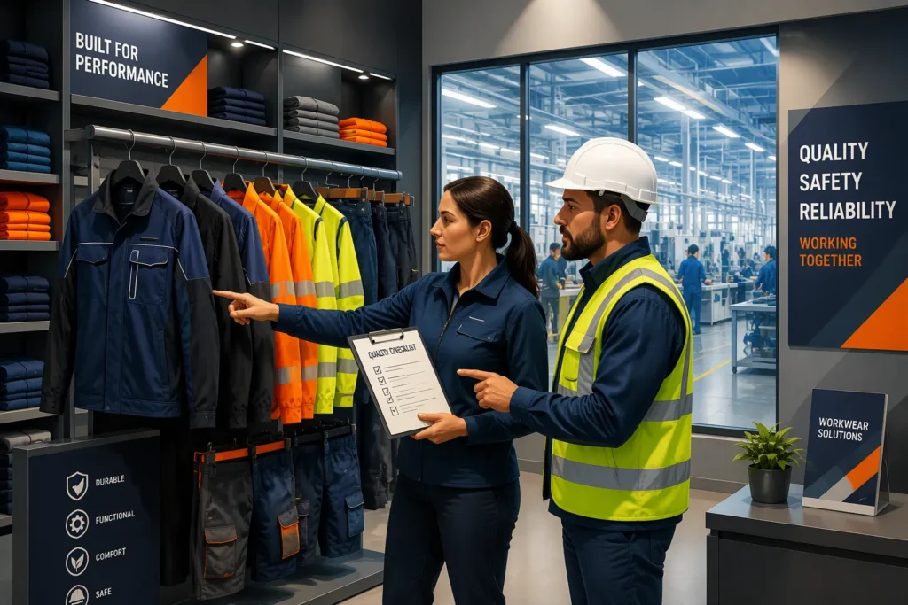 Construction Site Workwear OEM Buyer Guide | China Factory Checklist